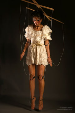 Marionetten-Bodypainting