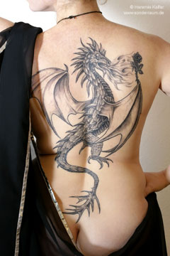 Drachen-Dragon-Tattoo